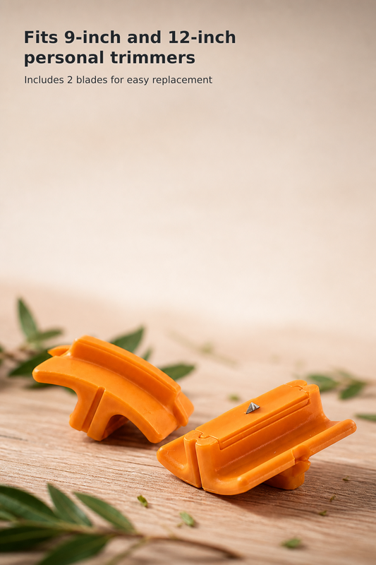 2-Pack Paper Trimmer Replacement Blades – Orange